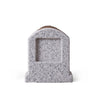Personalized Pet Memorial with Picture Frame & Flower Planter – Custom Granite Tombstone for Pets